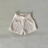 Best Tiny Trove Teo Stripe Cotton Terry Shorts - Sandy Stripe