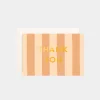 Outlet Fox u0026 Fallow Thank You Corsica Stripe Greeting Card