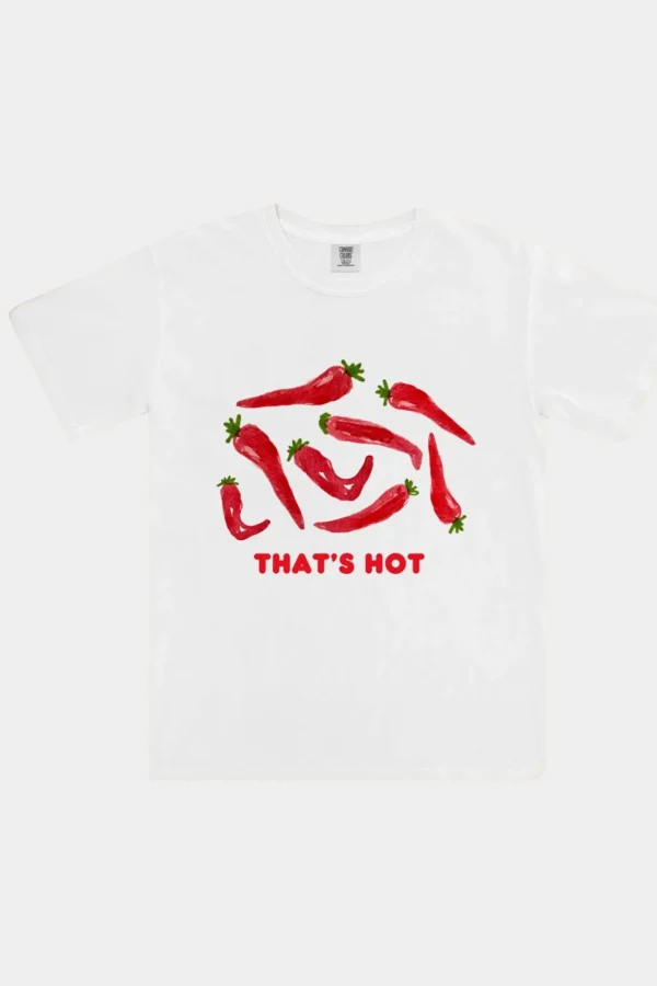 Outlet Maku That's Hot T-Shirt - White