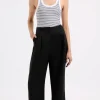 Sale Nude Lucy Thilda Linen Pant - Black