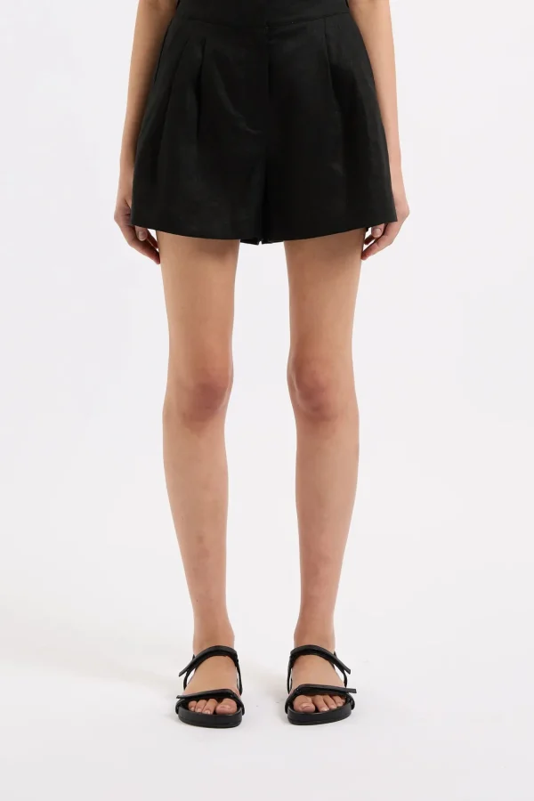 Fashion Nude Lucy Thilda Tailored Short - Black