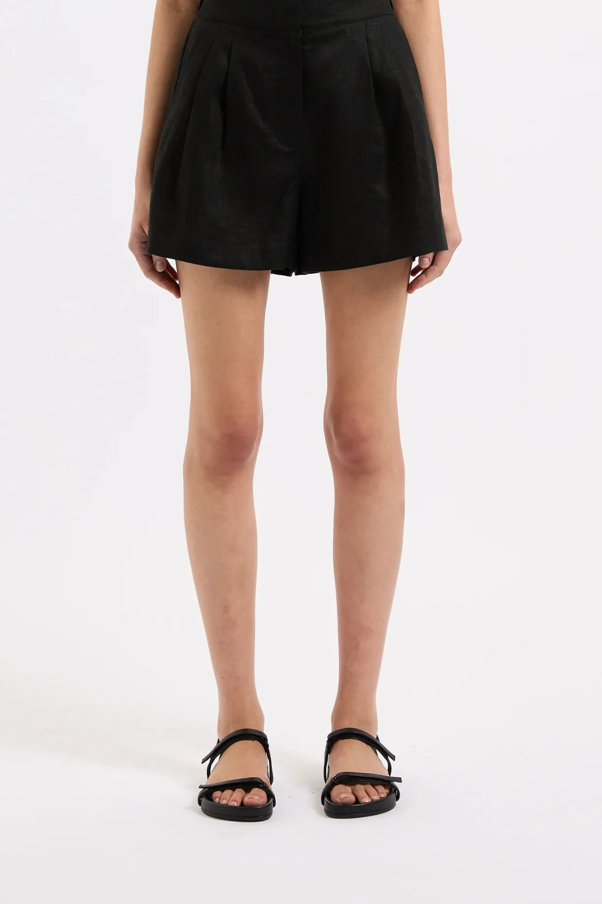 thilda_tailored_short__bl_0.webp Fashion Nude Lucy Thilda Tailored Short - Black