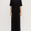 Discount Assembly Label Tova Jersey Tee Dress - Black