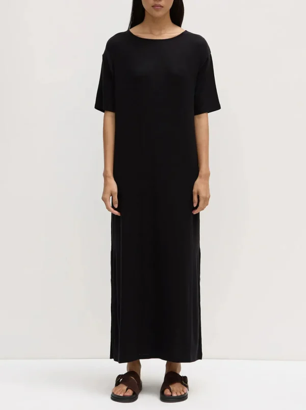 Discount Assembly Label Tova Jersey Tee Dress - Black