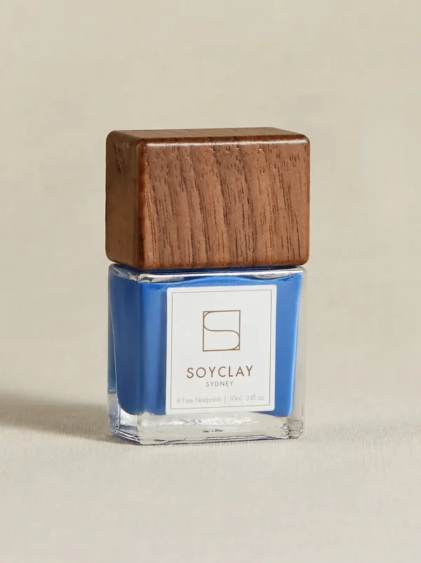 Fashion Soyclay Vegan Nail Polish Azure