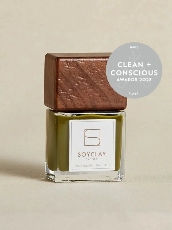 Discount Soyclay Vegan Nail Polish Green Velvet