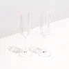 Best FAZEEK Wave Flute Set of 2 - Clear