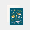 Sale Fox u0026 Fallow Whale Of A Day Greeting Card