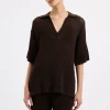 Hot Nude Lucy Willow Crochet Tunic - Espresso