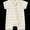 Hot Susukoshi Zip Suit - Coco Stripes