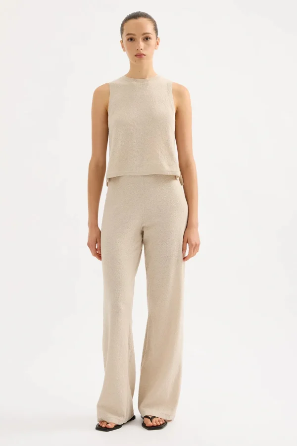 Online Nude Lucy Zosia Knit Pant - Bone