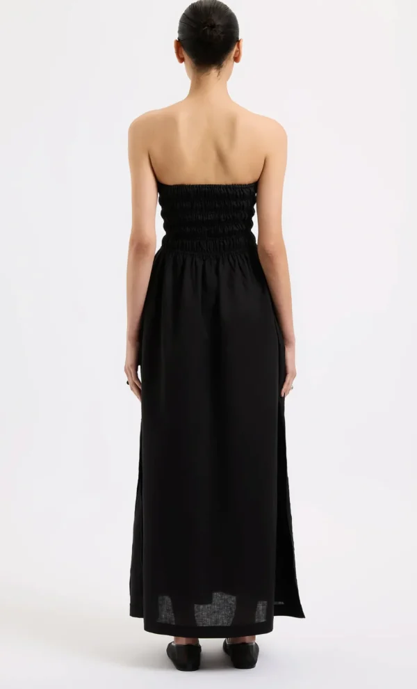 Best Nude Lucy Zuri Maxi Dress - Black